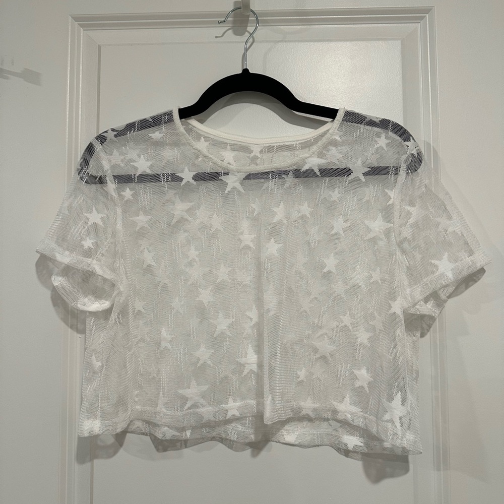 SHEIN Mesh Top.
